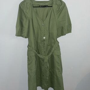 NWT NY&C olive dress 11